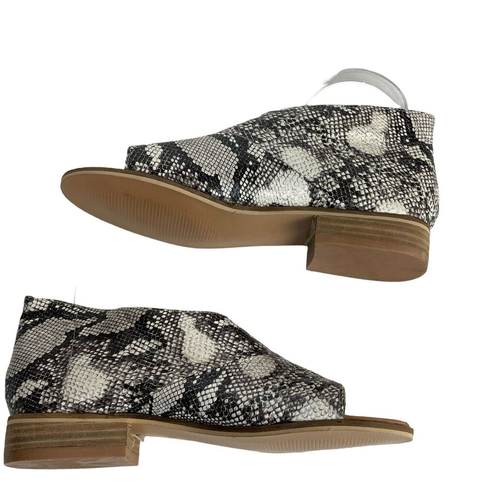 Ccocci Adele snake print python flat sandals Size… - image 6